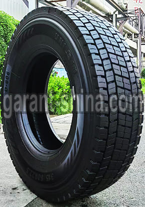 Unicoin D-606 (приводная) 315/80 R22.5 154/150M 20PR - Фото реальной шины на улице